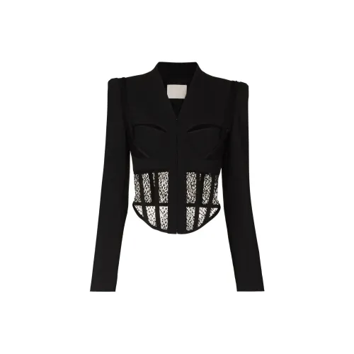 DION LEE Jackets Women's Black