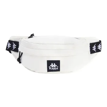 Kappa Polyester Crossbody Fanny Pack, Sports Cell Phone, Small Crossbody Bag, Sling Bag Regular Unisex Korean White