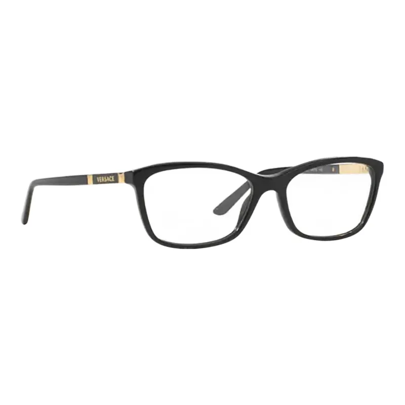 VERSACE Rectangular Frame Glasses-1