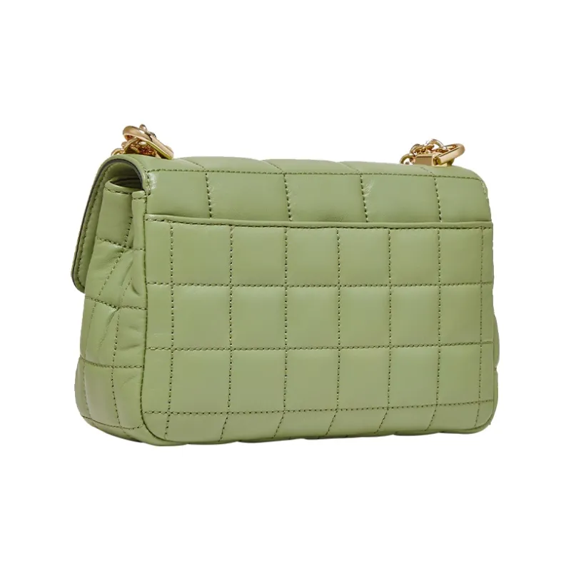 MICHAEL KORS Soho Sheepskin Shoulder Bag Women's Fruit Green-1