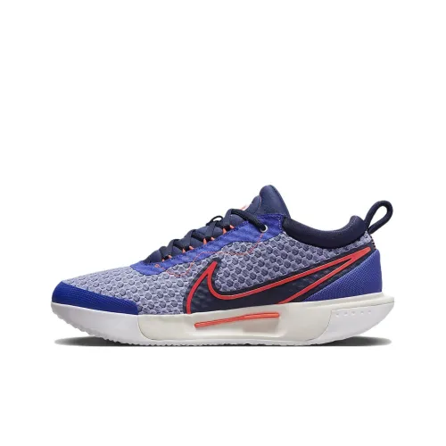 Nike Court Zoom Pro Tennis Shoes Men Low-Top Blue/White