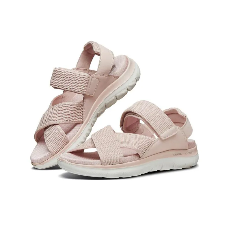 Skechers Flex Appeal 2.0 Beach Sandals Women's Light Pink-2