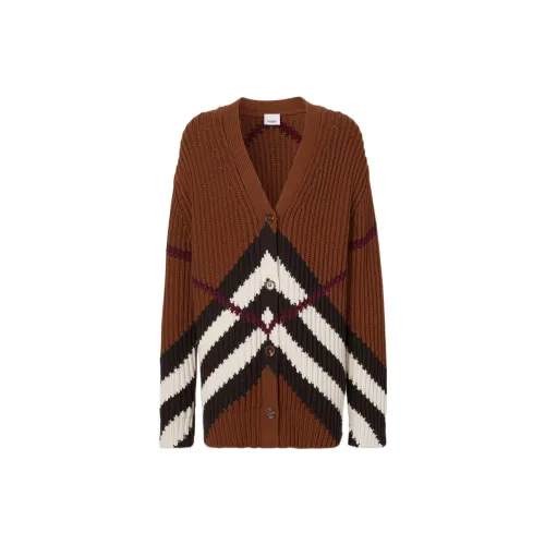 Burberry Cashmere Sweaters Women's Brown