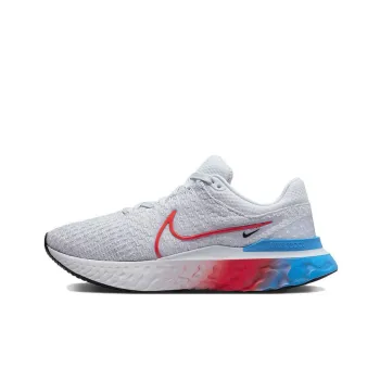 Nike React Infinity Run Flyknit 3 'Grey Bright Crimson' Women's
