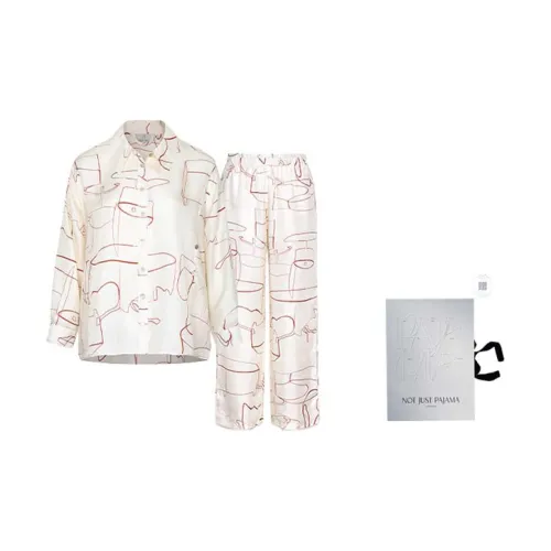 NOT JUST PAJAMA 여성 파자마 세트
