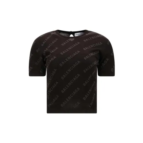 Balenciaga T-Shirts Women's Brown