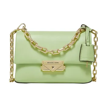 MICHAEL KORS Cece Cow Leather Crossbody Bag Extra Small Women's Light Grass Green