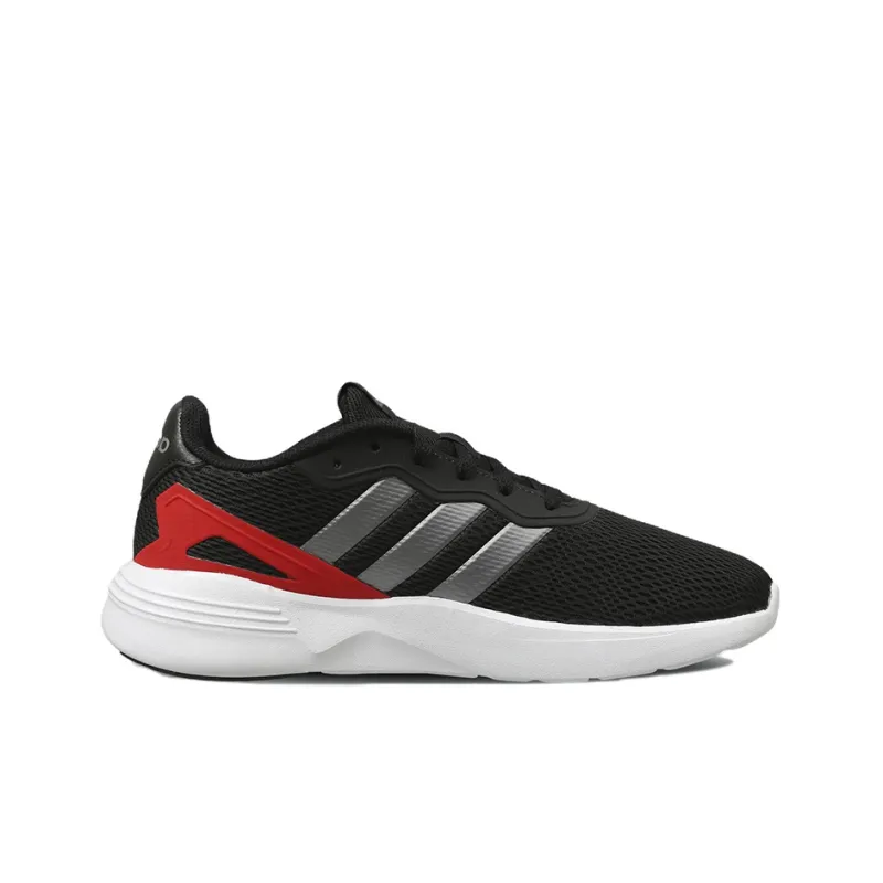 Nebzed Adidas Neo 'Black Iron Metallic Vivid Red'-1
