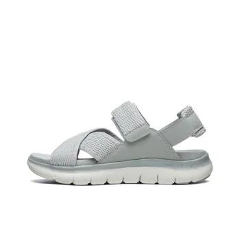 Skechers Flex Appeal 2.0 Beach Sandals Women's Light Gray
