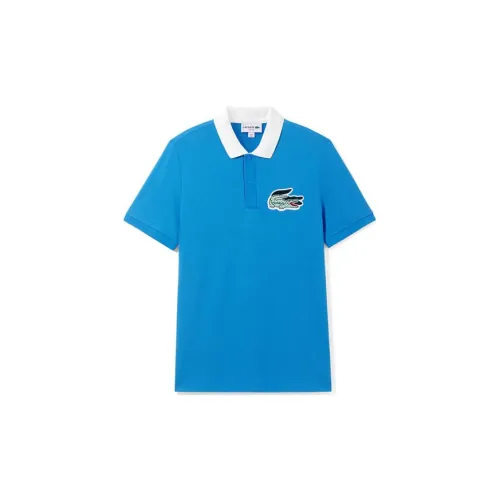 LACOSTE Polo Shirts Men Blue