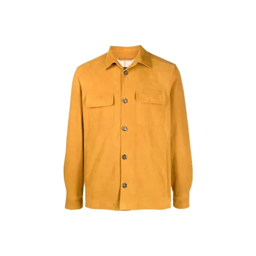 Loro Piana Shirts Men Yellow