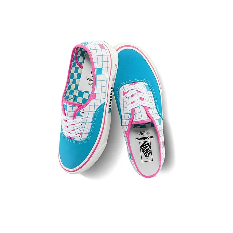 Vans Our Legends X Authentic 44 Dx 'Mongoose Turquoise Pink Checkerboard'-3