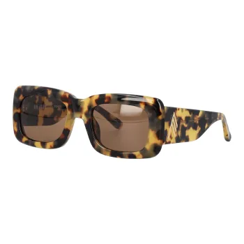 The Attico Mini Marfa Tortoise Sunglasses