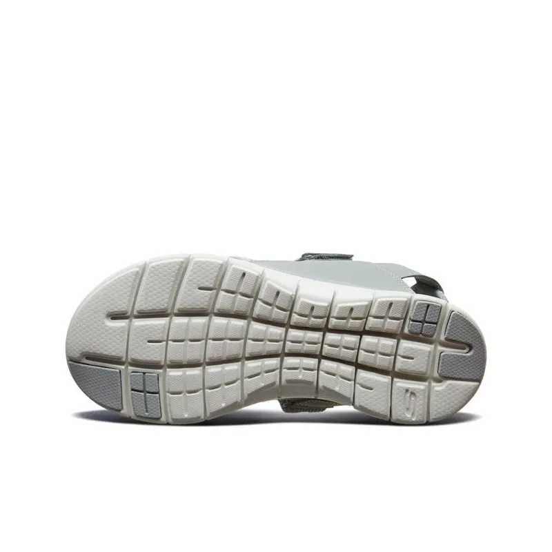 Skechers Flex Appeal 2.0 Beach Sandals Women's Light Gray-3