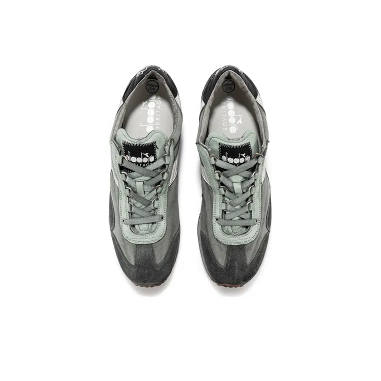 Diadora Equipe H Low-Top Running Shoes Unisex Green-4