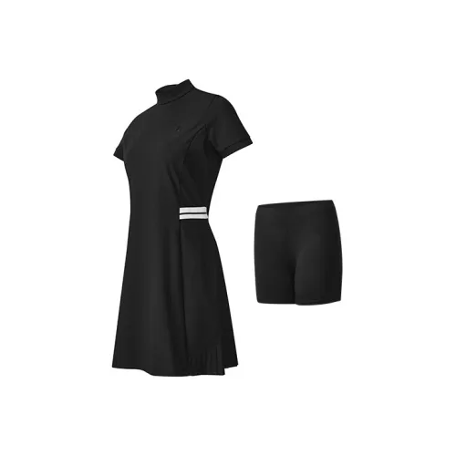 FILA Athletics Short-Sleeved Dresses Women's Pitch Black