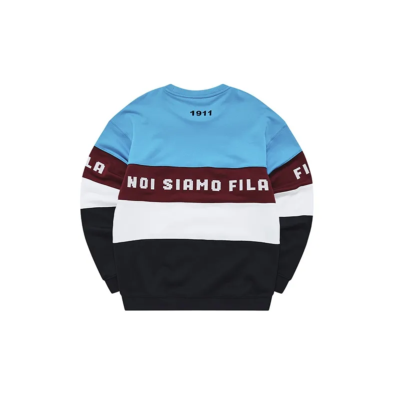 FILA FUSION Sweatshirts Men Pure Blue-1