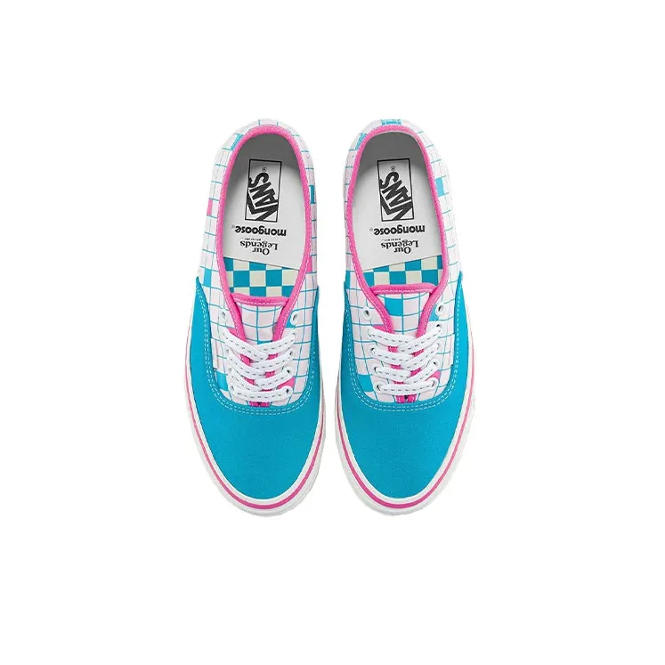 Vans Our Legends X Authentic 44 Dx 'Mongoose Turquoise Pink Checkerboard'-2