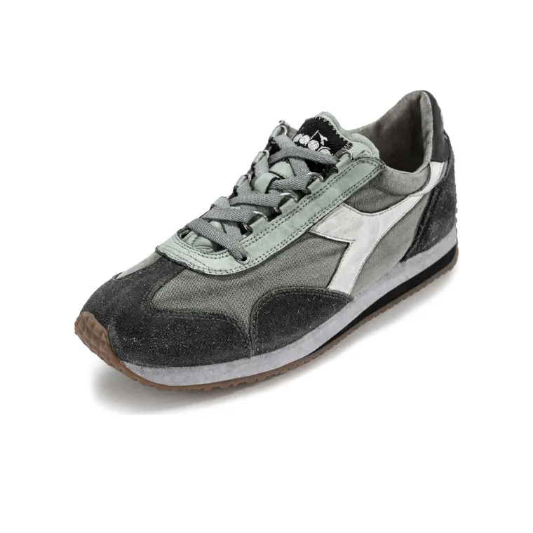 Diadora Equipe H Low-Top Running Shoes Unisex Green-2