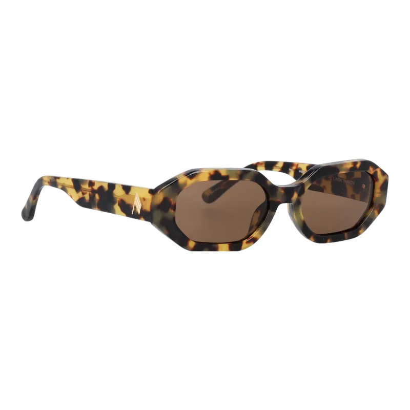 The Attico X The Attico Irene Oval Frame Sunglasses-2
