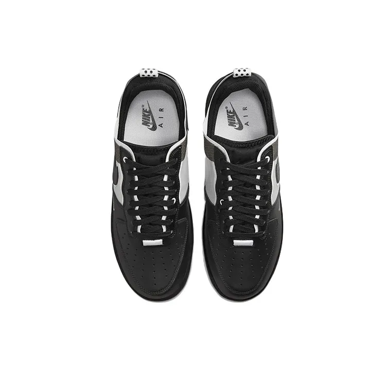 Nike Air Force 1 Low React Black White-3