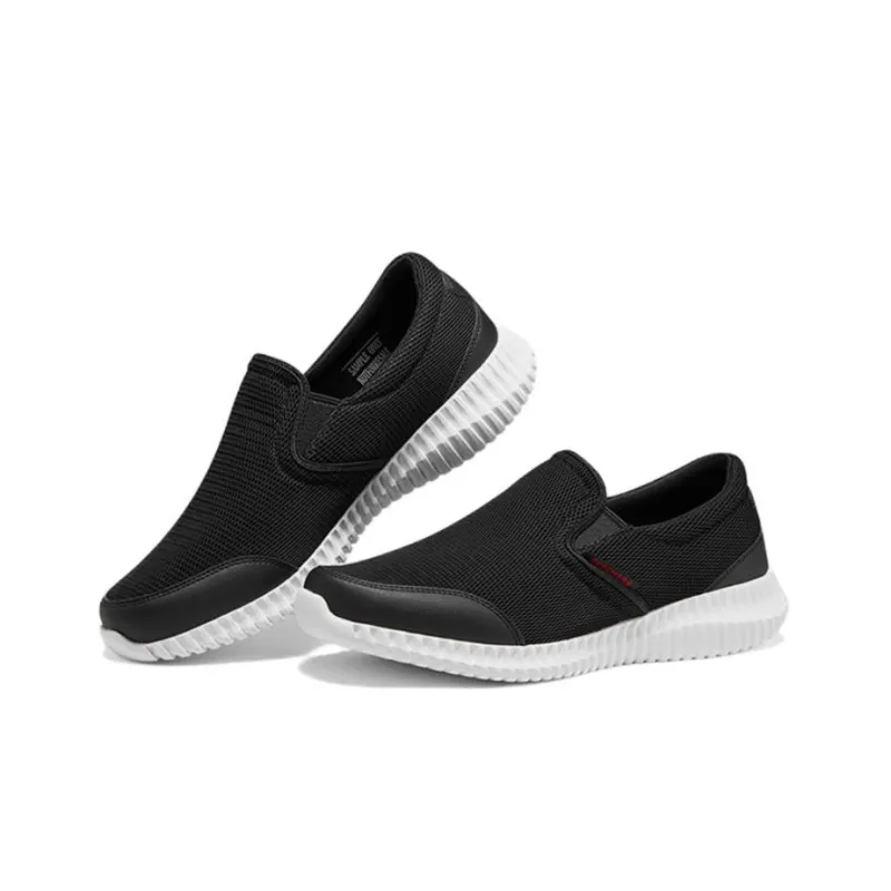 Skechers Rover X Cushioning, Slip Resistant, Abrasion Resistant, Breathable Low Top Casual Shoes Men's Black White-2