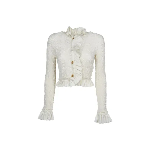 Alexander Wang Cropped Coats Women's White