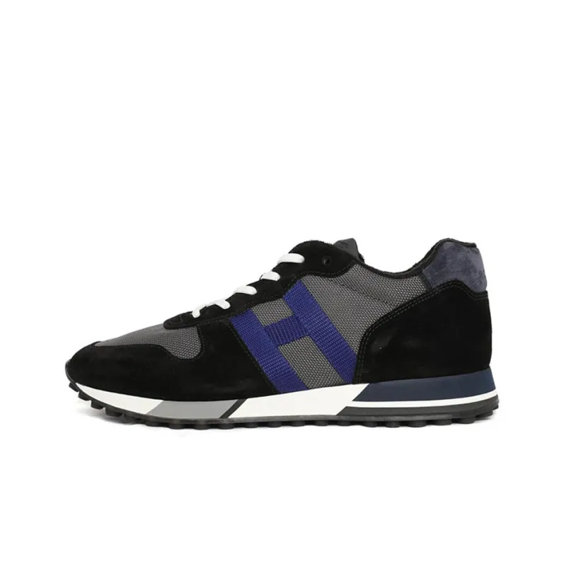 HOGAN Panelled Lace Up Sneakers-0
