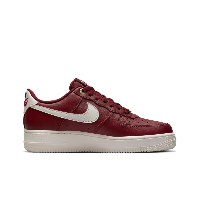 Nike Air Force 1 Low '07 Premium History Of Logos Team Red Women's-1