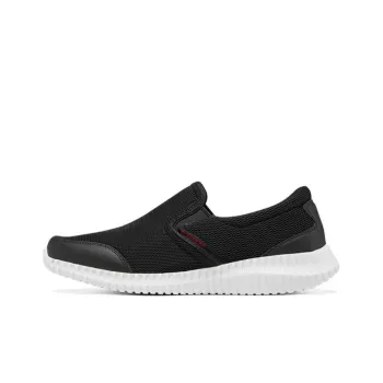 Skechers Rover X Cushioning, Slip Resistant, Abrasion Resistant, Breathable Low Top Casual Shoes Men's Black White