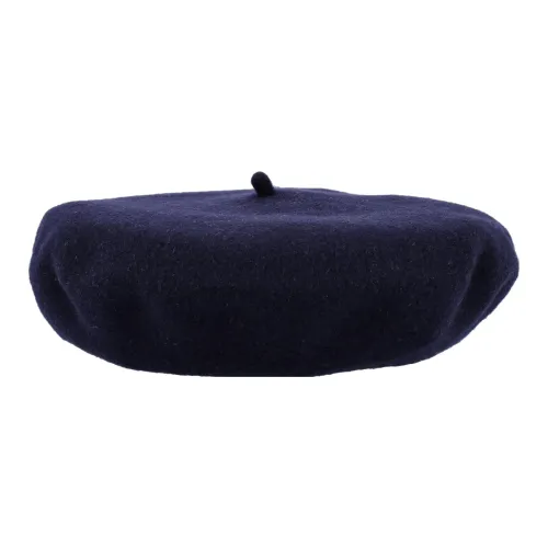 Maison Margiela Berets Unisex Navy Blue