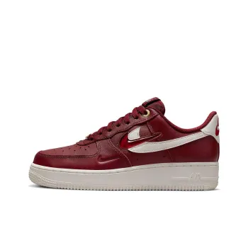 Nike Air Force 1 Low '07 Premium History Of Logos Team Red Women's
