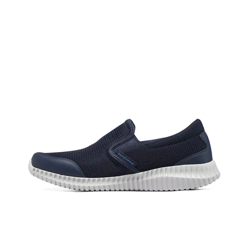 Skechers Rover X Cushioning, Slip Resistant, And Abrasion Resistant Low Top Casual Shoes Men's Blue-0