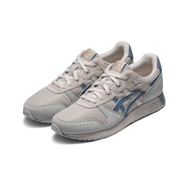 Asics Lyte Classic Anti Slip Wear Resistant Low Top Casual Shoes Unisex Gray Blue-2