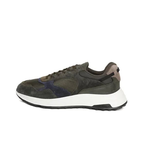 HOGAN Hyperlight Casual Shoes Men Low-Top Green/Blue