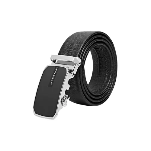 JAGUAR Business Top Grain Cow Leather New Arrival Belt With Mirror Finish Automatic Buckle Leather Belts Men's