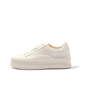 STEVE MADDEN Skateboard Shoes Women's Low-Top White
