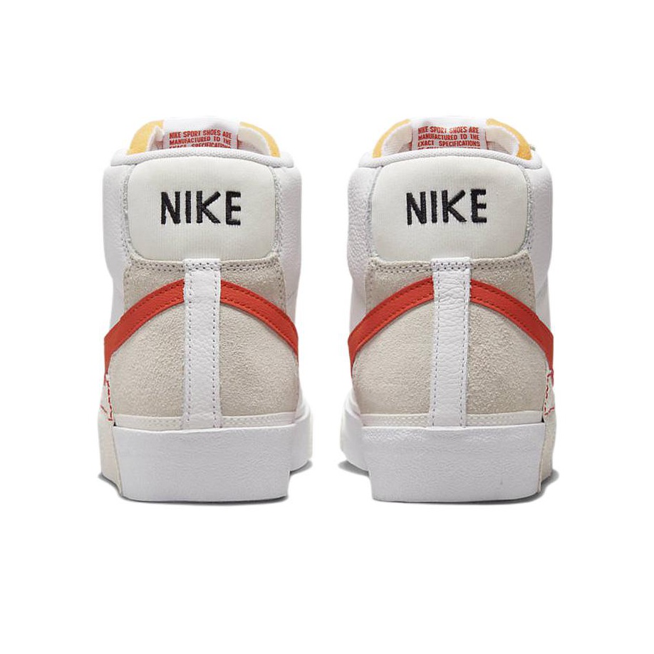 nike blazer mid retro white red