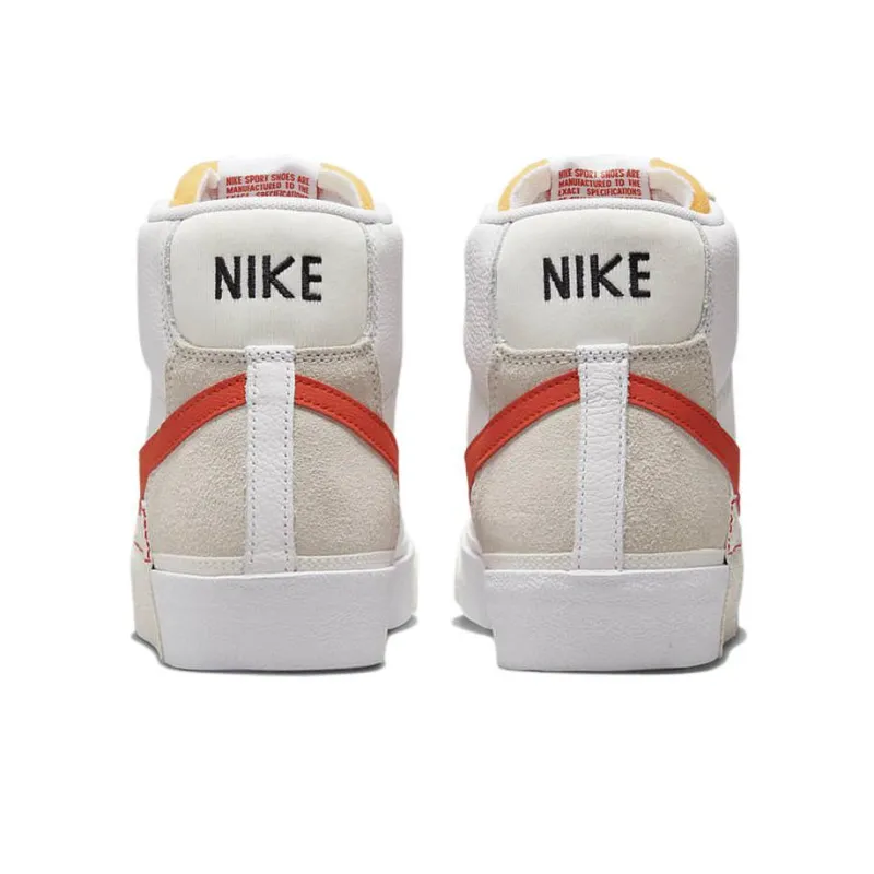 Nike Blazer Mid 77 Remastered Pro Club Habanero Red-4