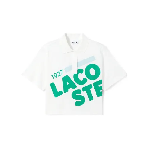 LACOSTE Polo Shirts Women's White