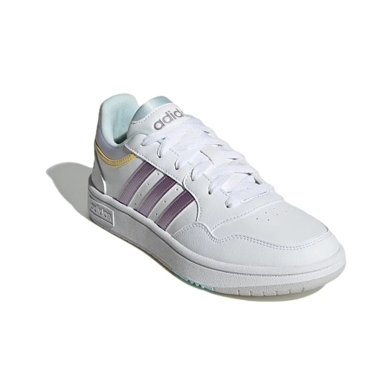 Adidas Hoops 3.0 'White Matte Purple Metallic' Women's-2