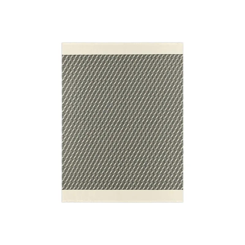 FENDI Shawls Unisex Beige-0