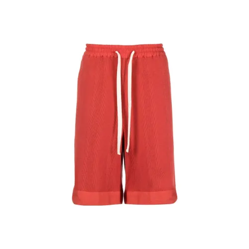 JIL SANDER Casual Shorts Men Red