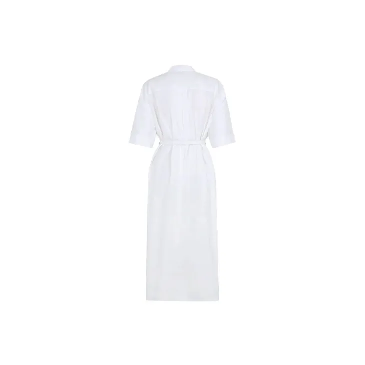 FENDI Short-Sleeved Dresses Women's White-1