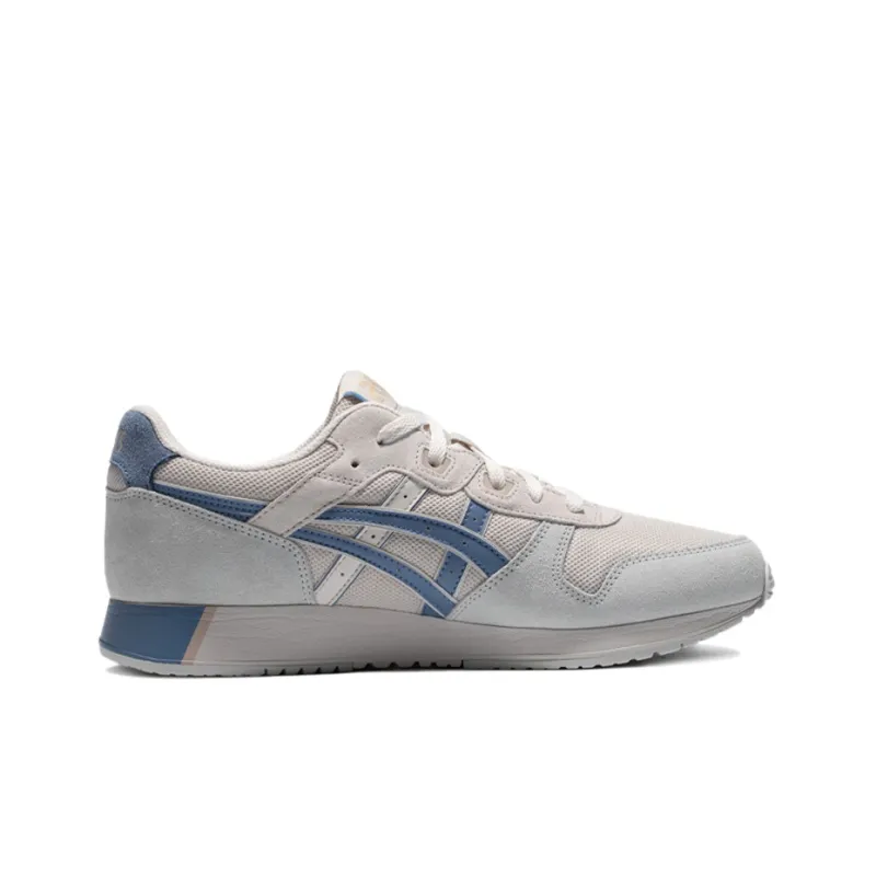 Asics Lyte Classic Anti Slip Wear Resistant Low Top Casual Shoes Unisex Gray Blue-1
