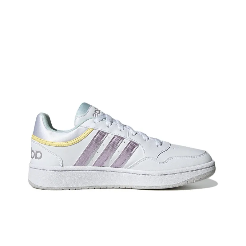 Adidas Hoops 3.0 'White Matte Purple Metallic' Women's-1