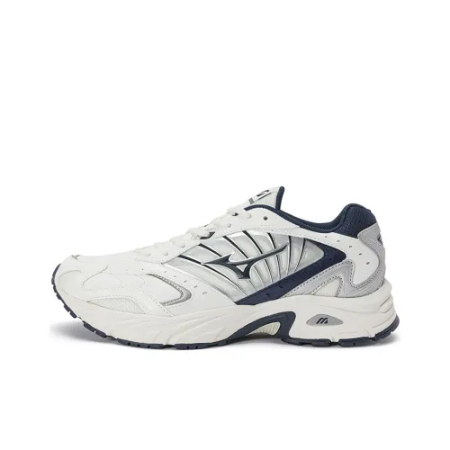 Mizuno Fiyi 2K Running Shoes Unisex Low-Top White/Navy Blue/Silver Gray