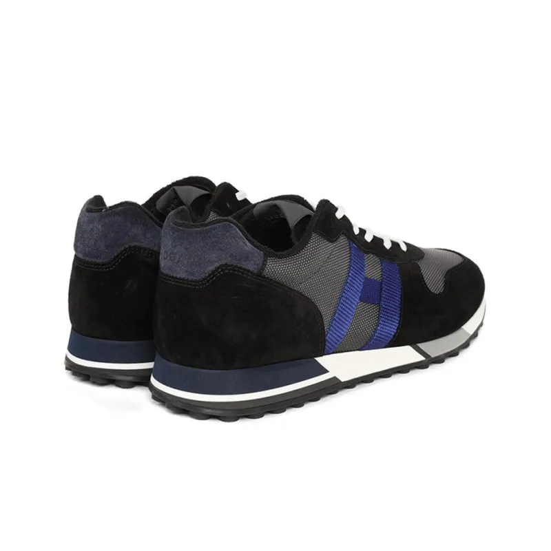HOGAN Panelled Lace Up Sneakers-3