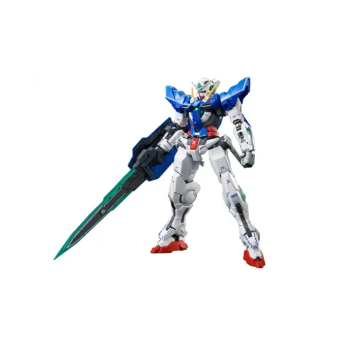 BANDAI Gundam Exia RG 1/144 Mobile Suit Gundam 00 GN 00 Angel EXIA R2 Repair Type RE II 13cm Model Kits