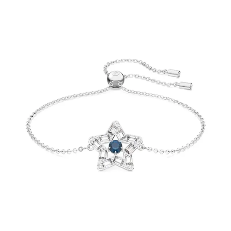 Swarovski Stella Silver Plated Bracelets Women's Silver-0